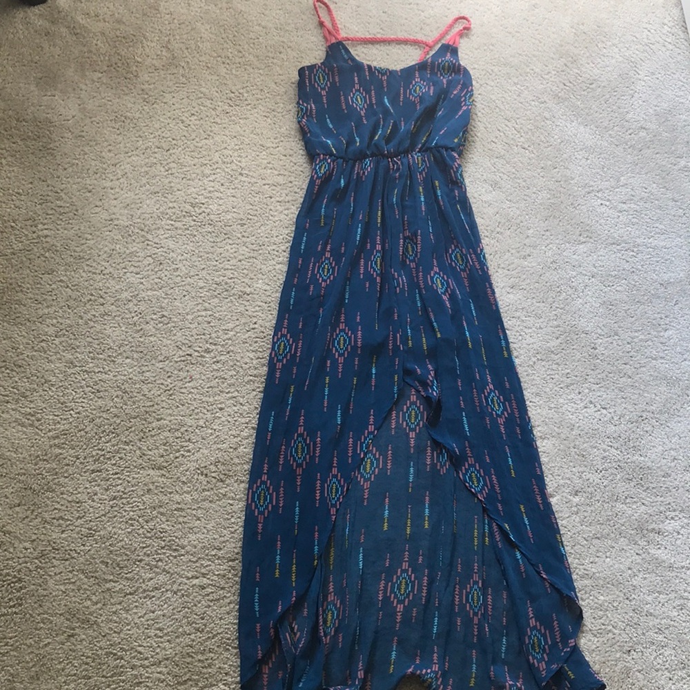 Long colorful sundress